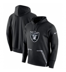 NFL Oakland Raiders Nike Champ Drive Vapor Speed Pullover Hoodie Black