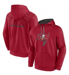 Men Tampa Bay Buccaneers Red Defender Evo Pullover Hoodie