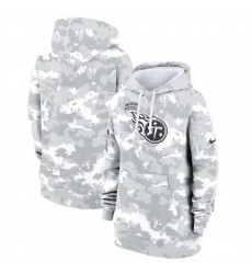 Women Tennessee Titans 2024 Arctic Camo Salute To Service Club Fleece Pullover Hoodie