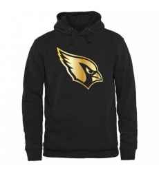 NFL Mens Arizona Cardinals Pro Line Black Gold Collection Pullover Hoodie