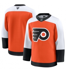 Men Philadelphia Flyers Blank Orange 2024 25 Home Stitched Hockey Jersey