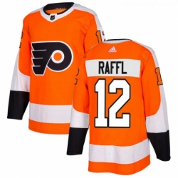 Youth Adidas Philadelphia Flyers 12 Michael Raffl Premier Orange Home NHL Jersey 