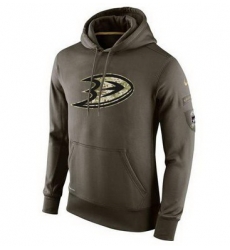 Men Anaheim Ducks Nike Salute To Service NHL Hoodie