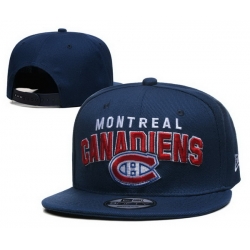 Montreal Canadiens Snapback Cap C102