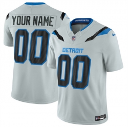 Men Detroit Lions Active Player Custom Silver 2026 F U S E  Rivalries Collection Limited Stitched Football Jersey