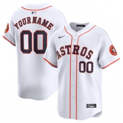 Men Women youth Houston Astros Active Player Custom White 2024 Home Limited Stitched Baseball Jersey