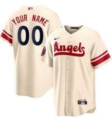 Men Women Youth Toddler LOS ANGELES ANGELS Custom Stitched Jersey White