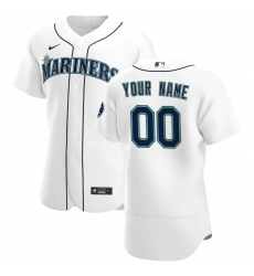Seattle Mariners Custom Men Women youth Nike White Home 2020 Authentic Player MLB Jersey 