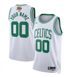 Men Boston Celtics Active Player Custom White 2024 Finals Association Edition Stitched Basketball Jersey