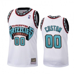 Men Women Youth Toddler Memphis Grizzlies Custom Nike White 2021 NBA Stitched Jersey