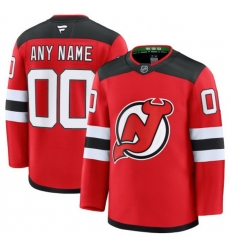 Men Women Youth New Jersey Devils Fanatics Home Premium Custom Jersey Red