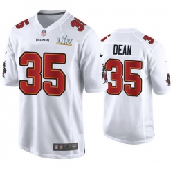 Jamel Dean Buccaneers White Super Bowl Lv Game Fashion Jersey