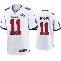 Men Blaine Gabbert Buccaneers White Super Bowl Lv Game Jersey