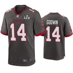 Men Chris Godwin Buccaneers Pewter Super Bowl Lv Game Jersey