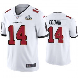 Men Chris Godwin Buccaneers White Super Bowl Lv Vapor Limited Jersey