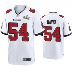 Men Lavonte David Buccaneers White Super Bowl Lv Game Jersey