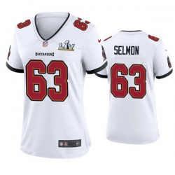 Women Lee Roy Selmon Buccaneers White Super Bowl Lv Game Jersey