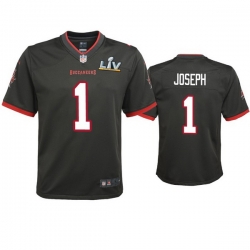 Youth Greg Joseph Buccaneers Pewter Super Bowl Lv Game Jersey