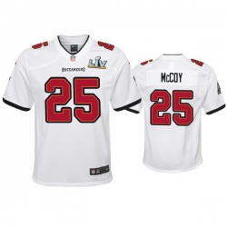 Youth Lesean Mccoy Buccaneers White Super Bowl Lv Game Jersey