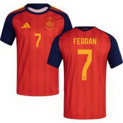 Youth 7 Spain Ferran Torres World Cup 2026 Away Replica Jersey   1