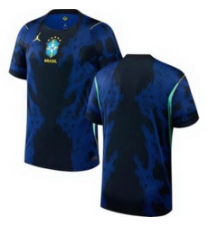 Men 0 Brazil National Team Blank 2026 Home Jersey 2