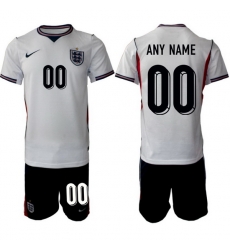 England FIFA World Cup 2026 White Soccer Jersey Custom