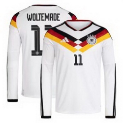 Men 11Nick Woltemade Germany National Team Jersey   4