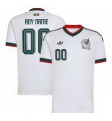 Men 00 Mexico Custom 2026 Replica White Jersey 1 Men 00 Mexico Custom 2026 Replica White Jersey 1