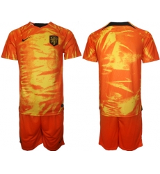 Men FIFA 2022 Netherlands Soccer Jersey 078