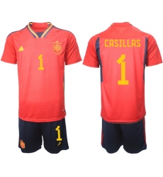 Men FIFA 2022 Spain Soccer Jersey 021