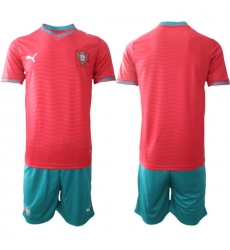 Portugal 2026 FIFA World Cup Soccer Jersey Red Blue BLANK Portugal 2026 FIFA World Cup Soccer Jersey Red Blue BLANK