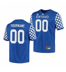 Kentucky Wildcats Custom Royal Game Men'S Jersey