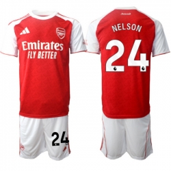 Men Arsenal 2026 Soccer Jerseys Red White #29 HAVERTZ