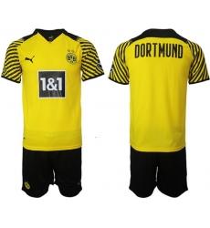 Men Borussia Dortmund Soccer Jersey 058