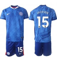 Men Chelsea 2026 Soccer Jerseys Blue #15 JACKSON Men Chelsea 2026 Soccer Jerseys Blue #15 JACKSON
