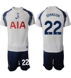 Men Tottenham Hotspur 2026 Soccer Jerseys White #22 JOHNSON