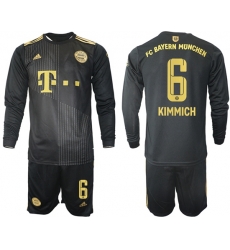 Men Bayern Long Sleeve Soccer Jerseys 512