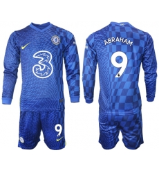 Men Chelsea Long Sleeve Soccer Jerseys 523