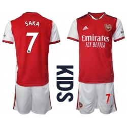 Kids Arsenal Soccer Jerseys 022