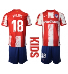 Kids Atletico de Madrid Soccer Jerseys 009