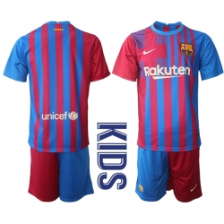 Kids Barcelona Soccer Jerseys 038