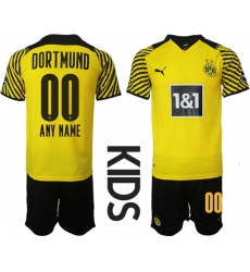 Kids Borussia Dortmund Jerseys 016 Customized