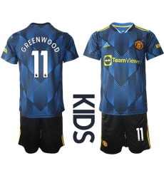 Kids Manchester United Soccer Jerseys 025