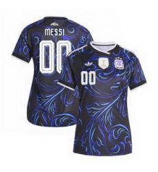 Women 00 Custom Argentina National Team adidas 2026 Away Replica Jersey Black 3 Women 00 Custom Argentina National Team adidas 2026 Away Replica Jersey Black 3