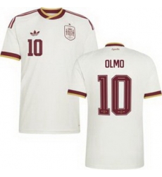 Women 10 Spain Dani Olmo World Cup 2026 Away Replica Jersey   2