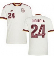 Women 24 Spain Marc Cucurella World Cup 2026 Away Replica Jersey   2