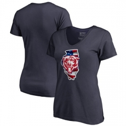 Chicago Bears Women T Shirt 005