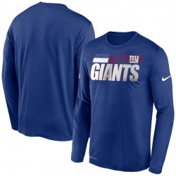 New York Giants Men Long T Shirt 011