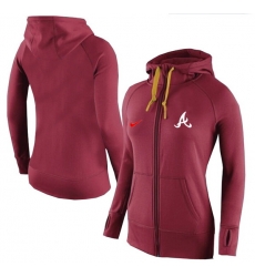 Atlanta Braves Women Hoody 003