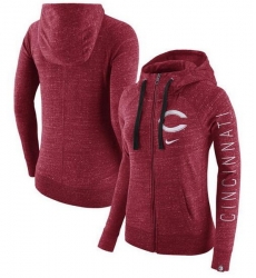 Cincinnati Reds Women Hoody 005